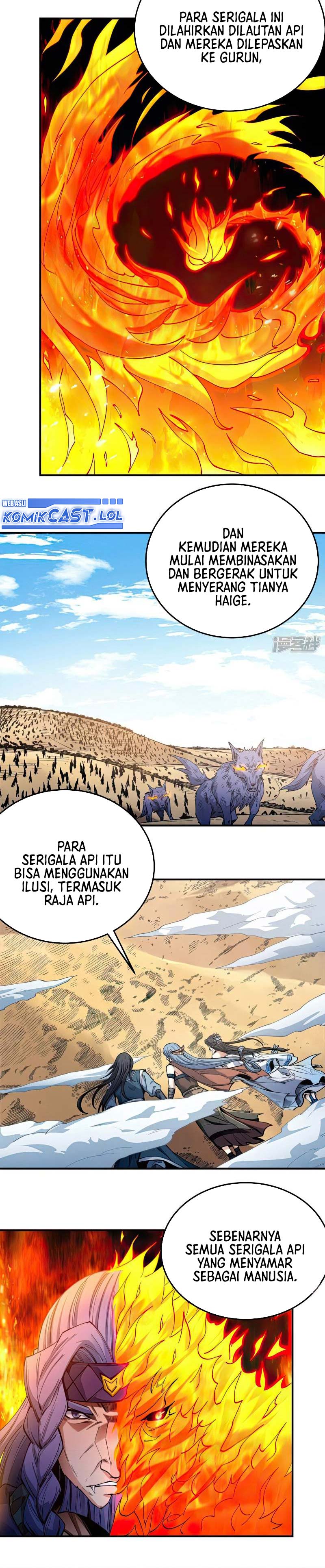 God of Martial Arts chapter 587